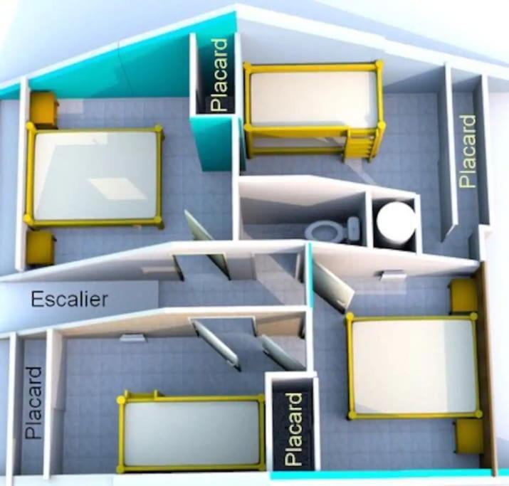Maison Lumineuse Et Spacieuse Avec Terrain La Bourboule Eksteriør bilde